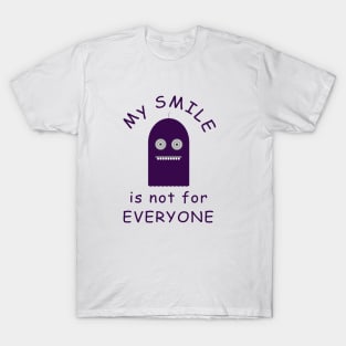 Spooksmoke the Moody Ghost Smile T-Shirt